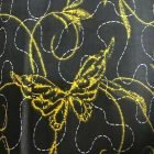 Black & Grey Butterfly Design Duvet Cover & Pillowcases