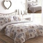 Purple Butterfly, Fern Kestral Duvet Cover + Pillow Case COTTAGE