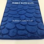 Pebble Non Slip Memory Foam Bath Mat (available in 5 colours)
