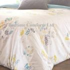 White,Blue,Green,Yellow Floral Duvet Cover + Pillow Case ORLANDO