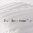 White Satin Stripe 300TC Duvet Cover + Pillow Cases