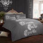 Grey Modern Duvet Cover + Pillowcases DREAMS