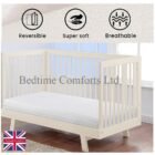 Bedtime Comforts Waterproof Baby Toddler Cot Crib Bed Mattress Quilted