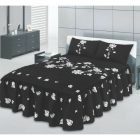 Fitted Frilled Black