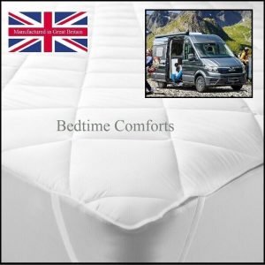 Camper Van Quilted Mattress Protector (Various Sizes) 4 Corner Elastic