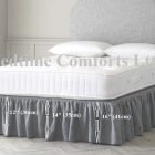 Frilled Bed Base Valance Sheets (Under Mattress)