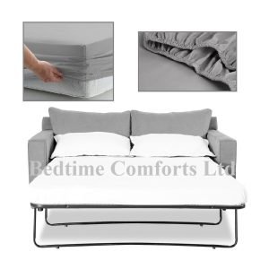 Sofa Bed / Pull Out Bed Fitted Sheet - 300 Thread Count Percale