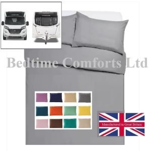 Caravan / Motor Home Duvet Cover Set (Plain Colours)