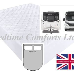 Caravan / Motor Home Fitted Mattress Protector - Island Bed