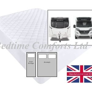 Caravan / Motor Home Fitted Mattress Protector - Rectangle