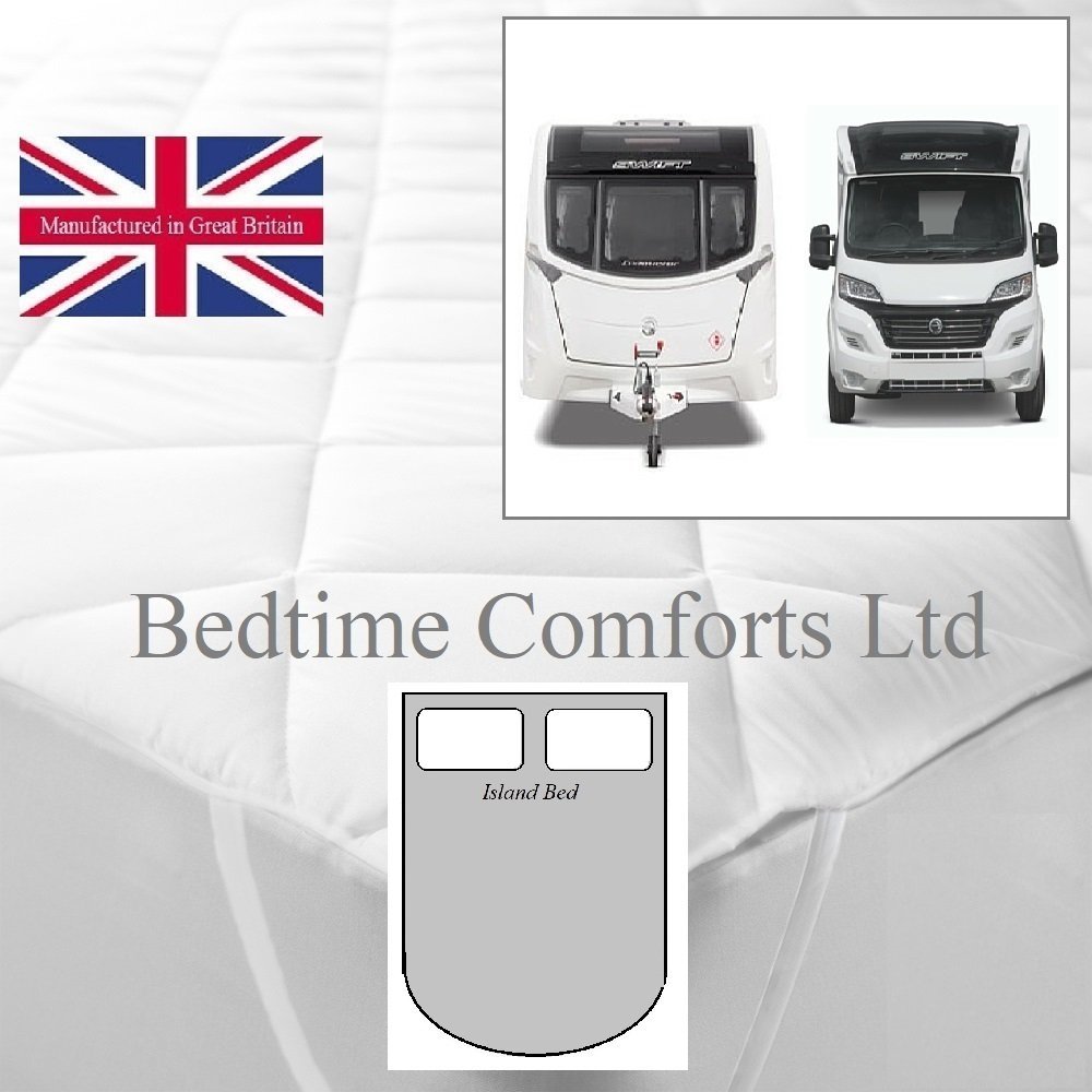 Caravan / Motor Home Mattress Protector – Island Bed Caravan / Motor Home Mattress Protector – Island Bed