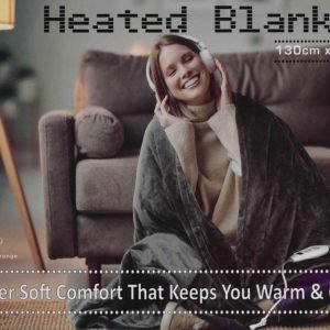 Luxury Electric Throw Over 130cm x 180cm