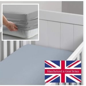 Cot Bed / Travel Cot Fitted Sheet