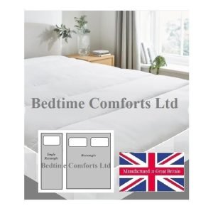 Caravan / Motor Home Fitted Mattress Topper – Rectangle
