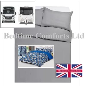 Caravan / Motor Home Duvet Cover Set - MADRID BLUE