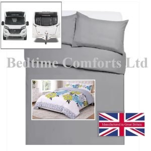 Caravan / Motor Home Duvet Cover Set - MARNA GREY