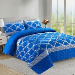 Duvet Cover Set - 300 Thread Count - GLAMOUR BLUE