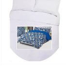 Island Bed Double Duvet Cover Set - MADRID BLUE