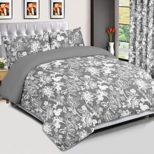 Duvet Cover Set - 300 Thread Count - MADRID GREY