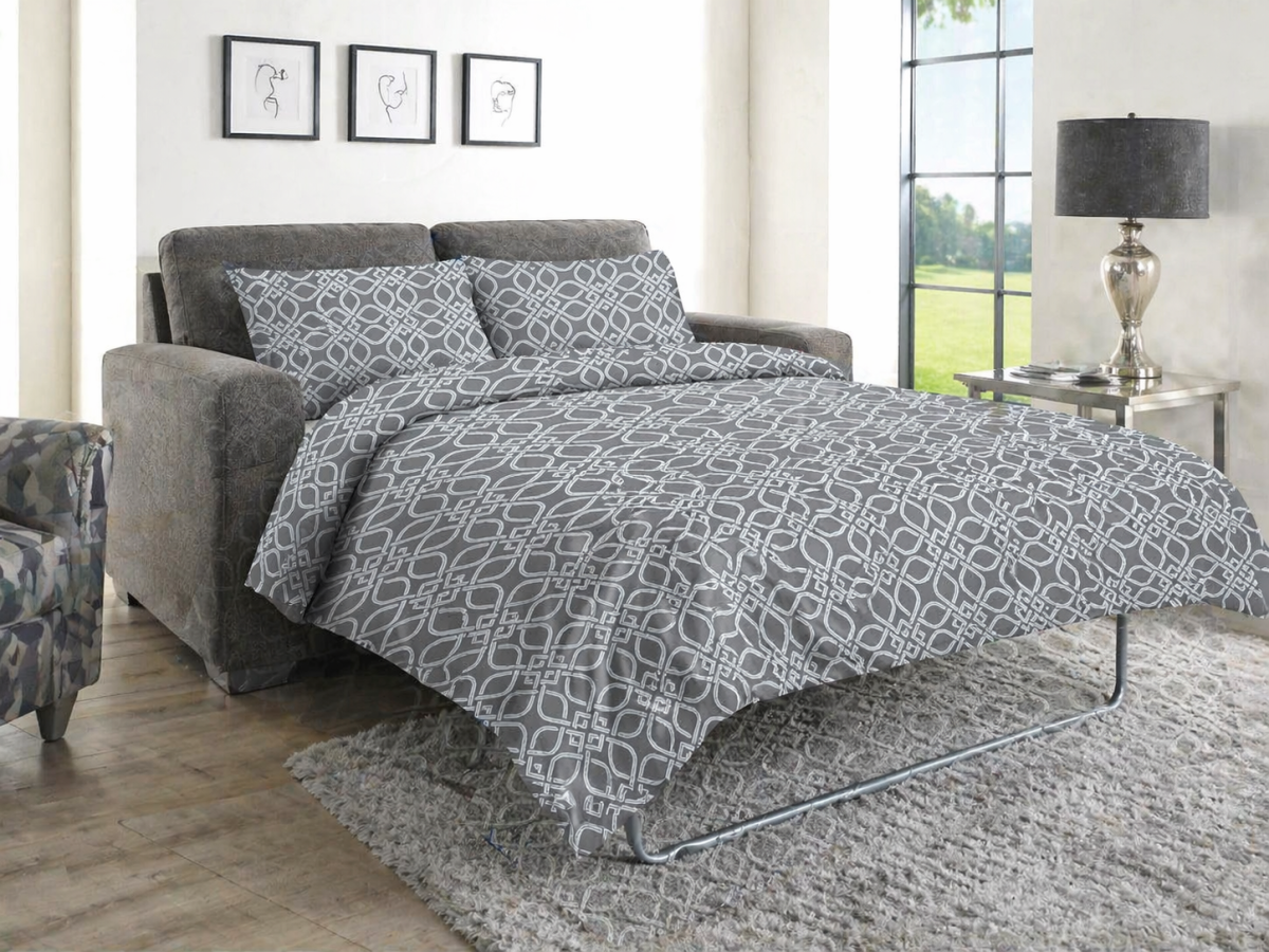 LADA GREY SOFA BED Sofa Bed Duvet Cover Set - LADA - GREY