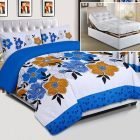 Adjustable Bed Duvet Cover Set - MARNA BLUE