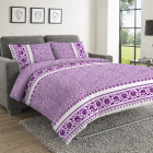 Sofa Bed Duvet Cover Set-SWIRL-PINK