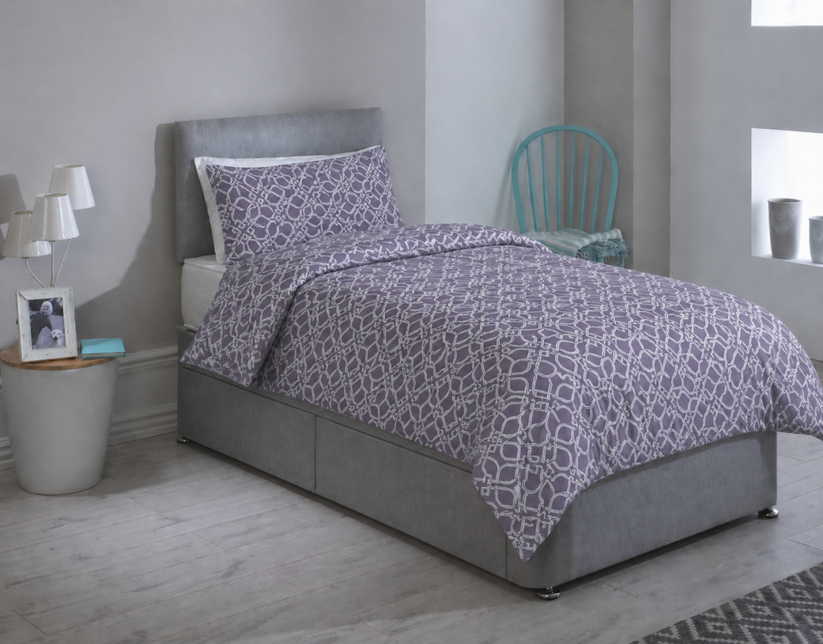LADA PURPLE Shorty Bed Duvet Cover Set - LADA - PURPLE