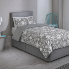 Shorty Bed Duvet Cover Set - MADRID - GREY