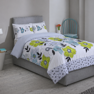 Shorty Bed Duvet Cover Set - MARNA - GREY